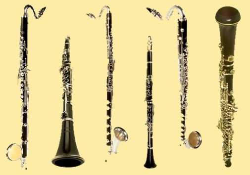 Instrumento de viento clarinete