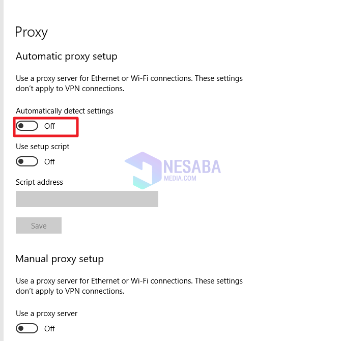 Cómo configurar el servidor proxy en Windows 10 para principiantes