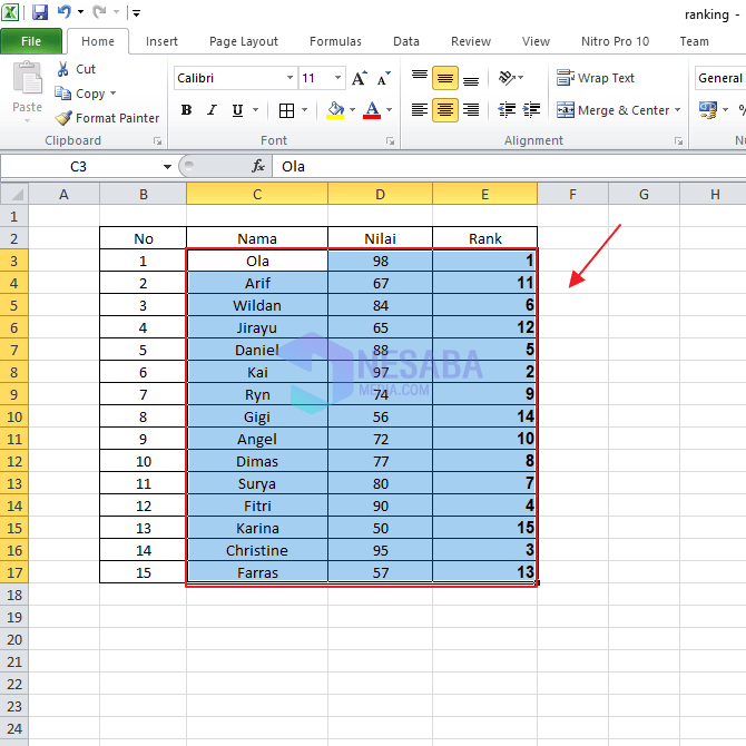 Tutorial Cómo clasificar en Microsoft Excel