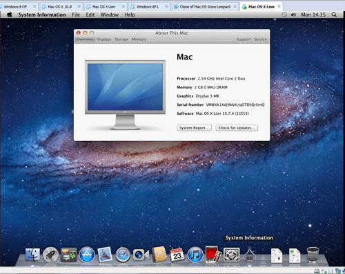 varios sistemas operativos macOS