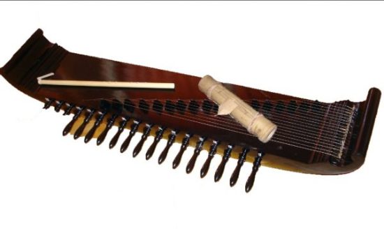 Arpa de instrumentos musicales tradicionales