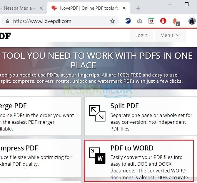 Cómo convertir archivos PDF a Word