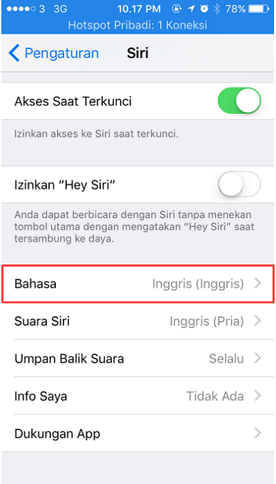 Cómo cambiar el idioma y la voz de Siri en el iPhone