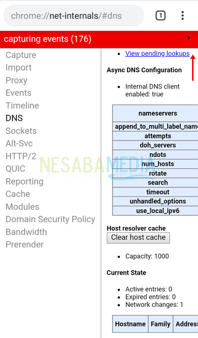3 - cómo borrar el caché de DNS en Android