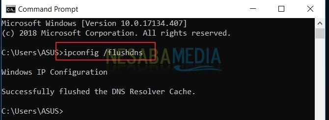 Cómo vaciar DNS en Windows