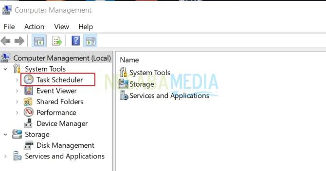 cómo abrir el programador de tareas en Windows 10