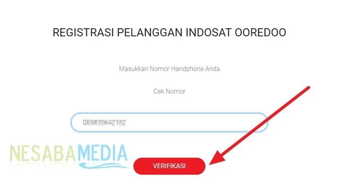 cómo volver a registrar la tarjeta Indosat / IM3 en línea