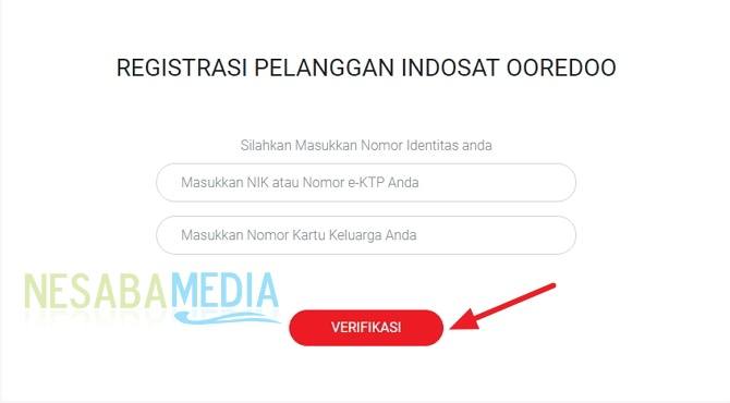 cómo volver a registrar la tarjeta Indosat / IM3 a través del sitio web