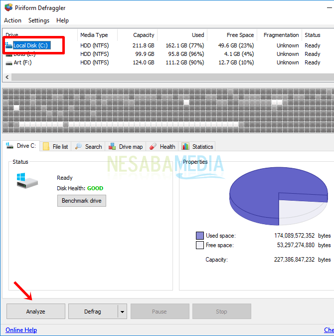Cómo desfragmentar el disco duro de Windows 10