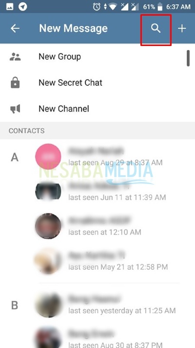 Cómo usar Telegram en un teléfono Android para principiantes