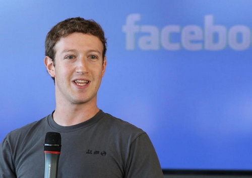 fundador de Facebook, Mark Zuckerberg