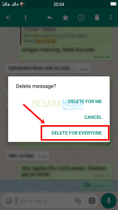 como retirar mensajes de whatsapp que han sido enviados