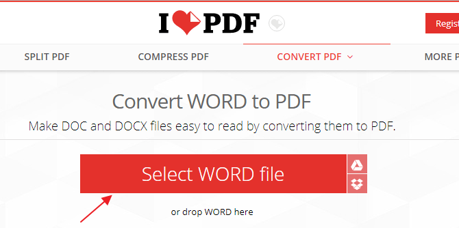 como convertir word a pdf