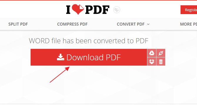 cómo convertir word a pdf en línea