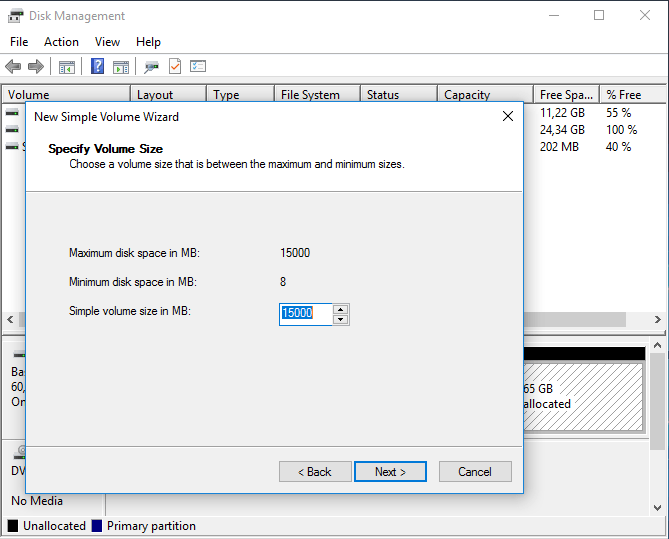 Cómo particionar el disco duro de Windows 10