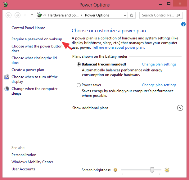 Cómo habilitar el modo de hibernación en Windows 8