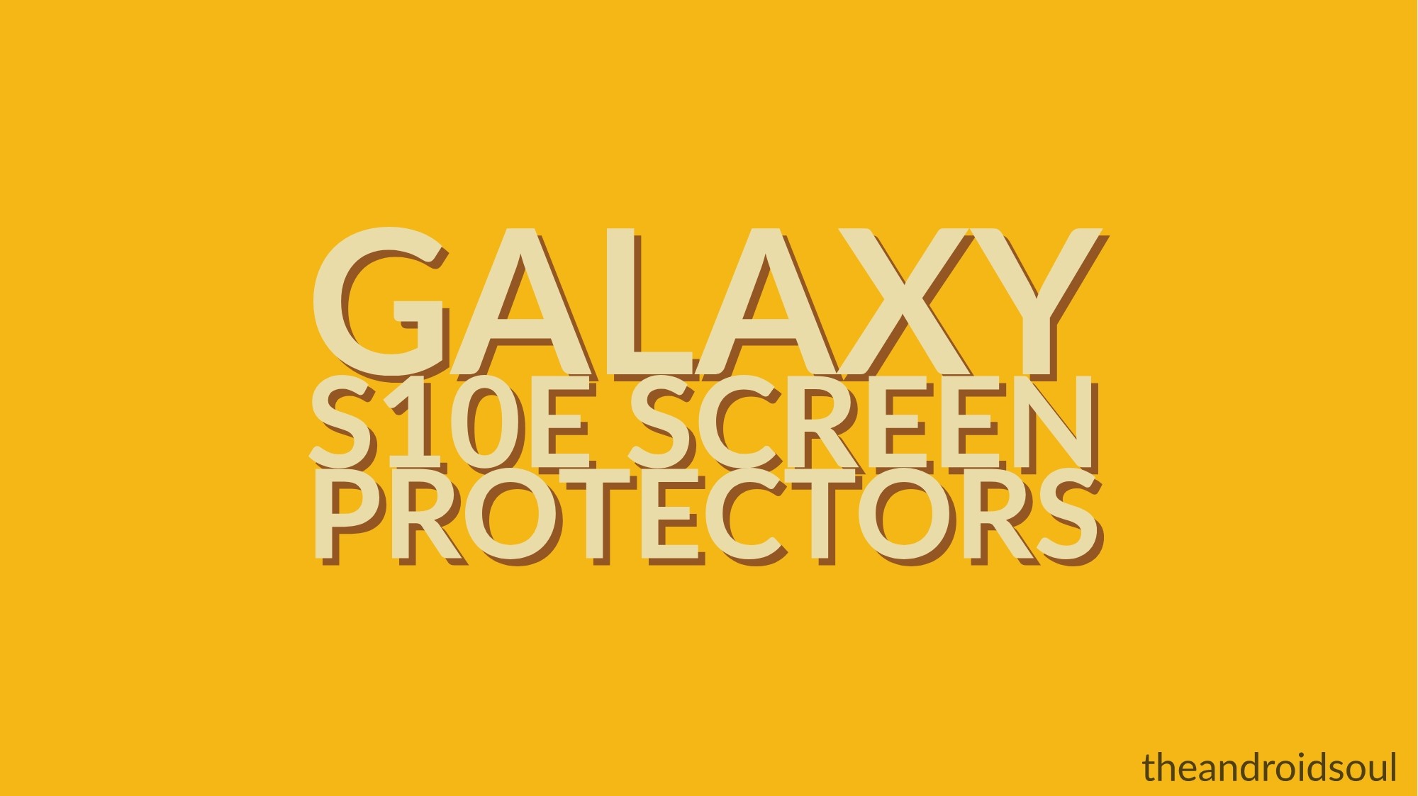 Los mejores protectores de pantalla y vidrio templado para Samsung Galaxy S10e