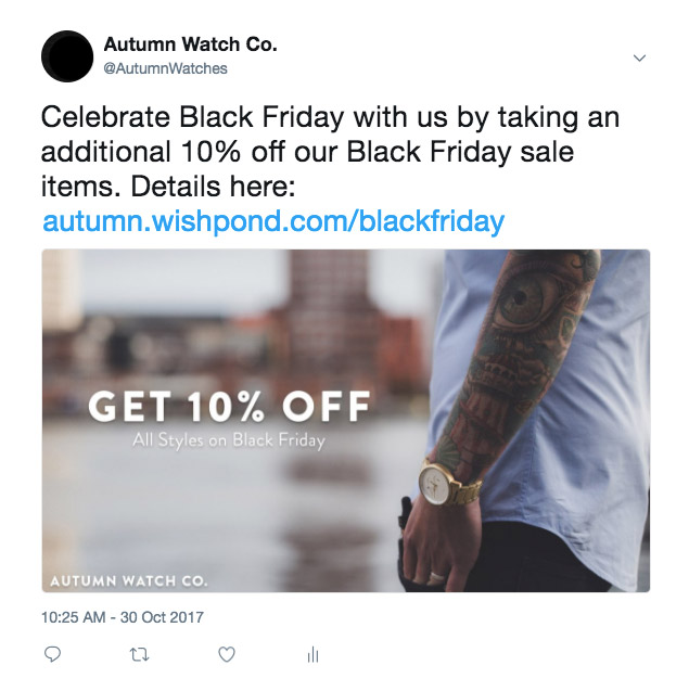 campaña de marketing de viernes negro