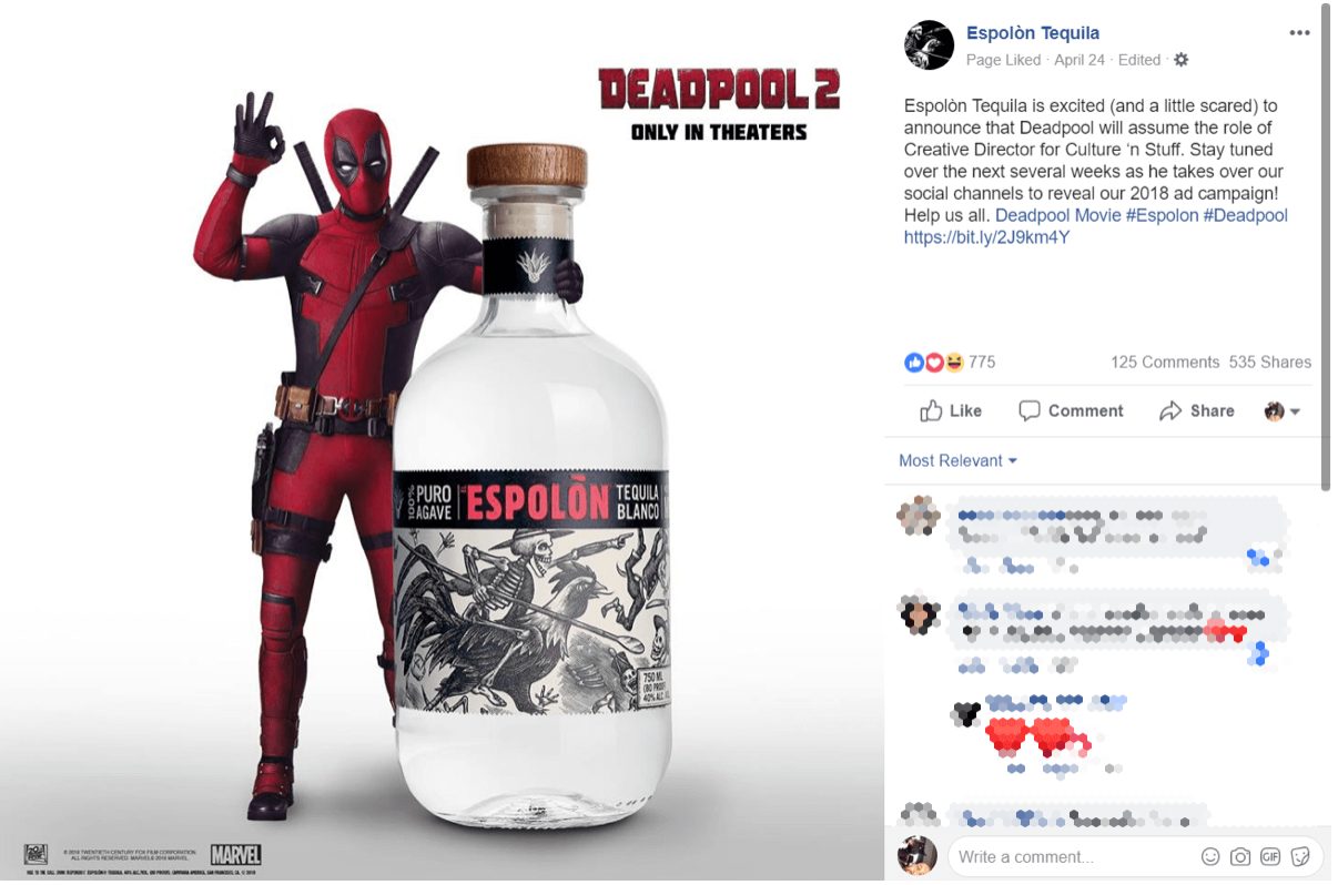 Deadpool2 marca compartida