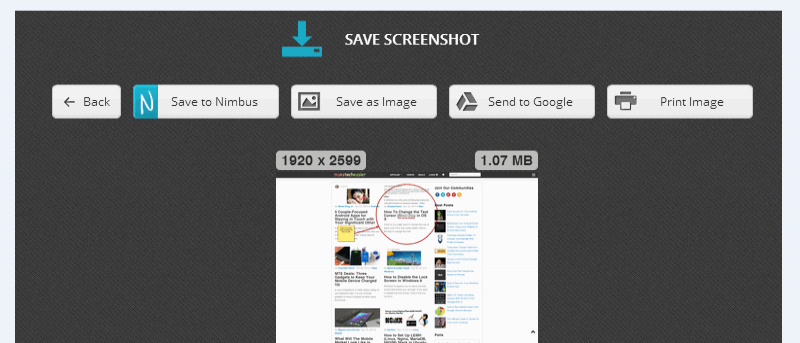 extensiones de cromo de captura de pantalla de nimbus para especialistas en marketing digital