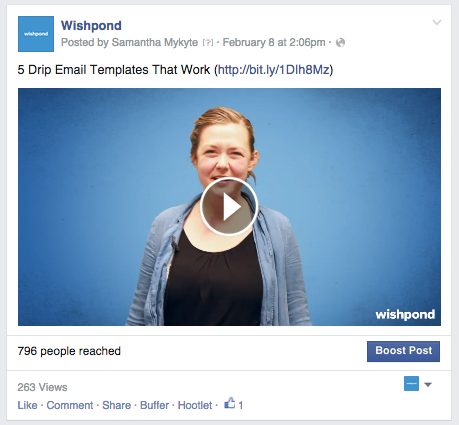 Cómo impulsar la interacción con los videos en Facebook: cómo se veían nuestros videos