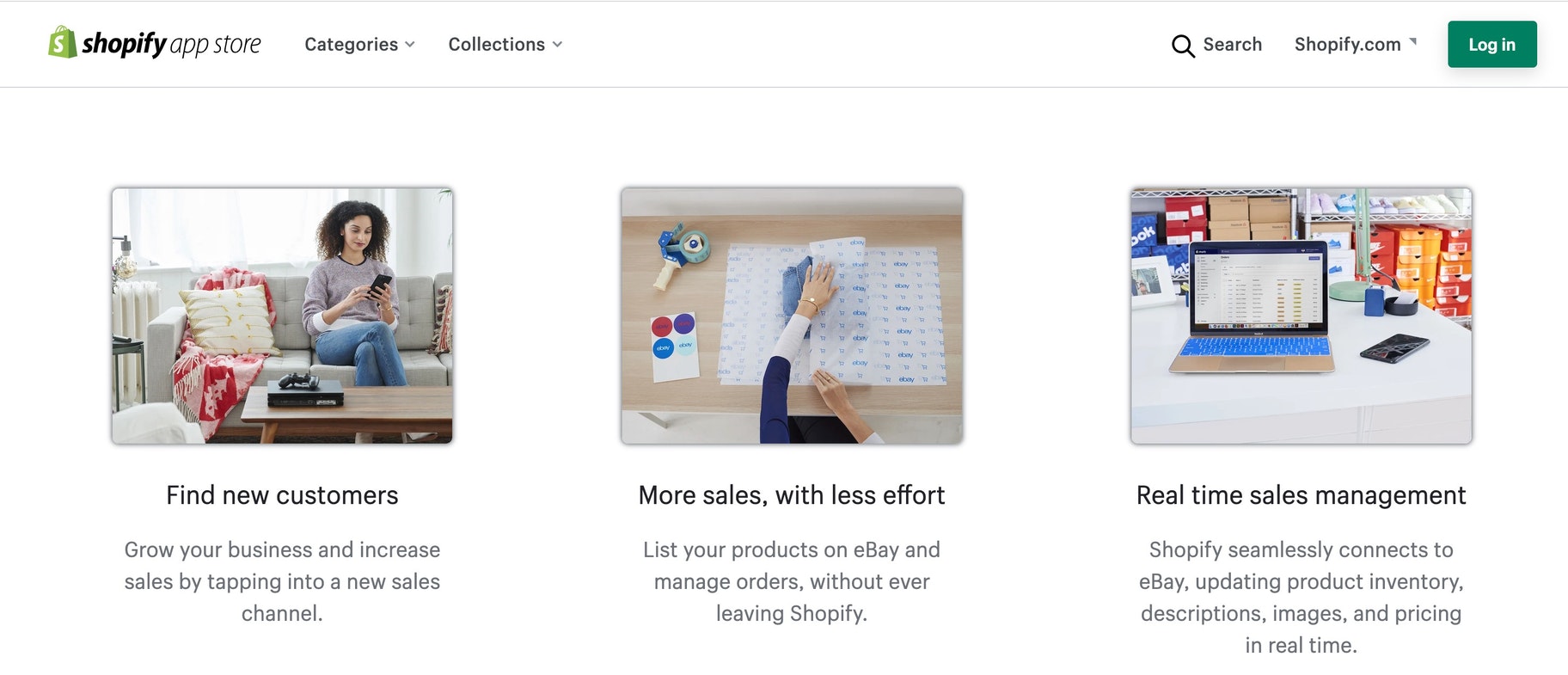 Conectar Shopify a eBay