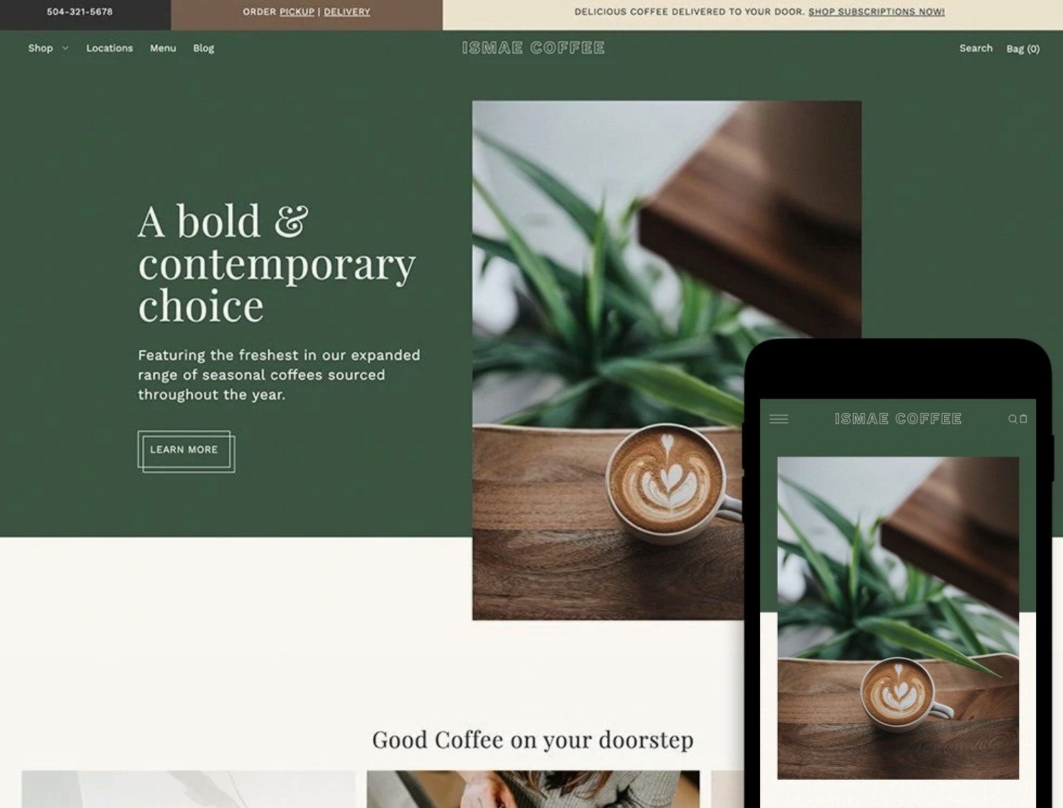 cómo iniciar una tienda de café en línea con Shopify
