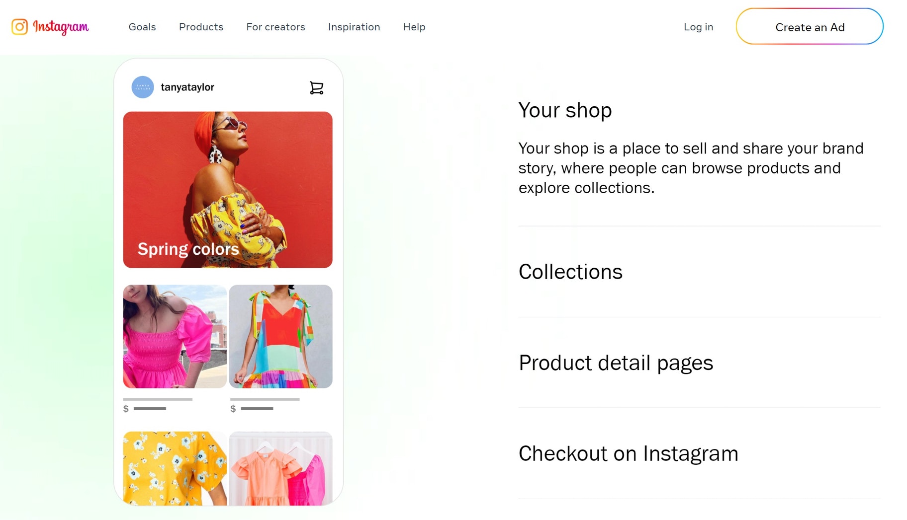 vender en Instagram vs. Shopify