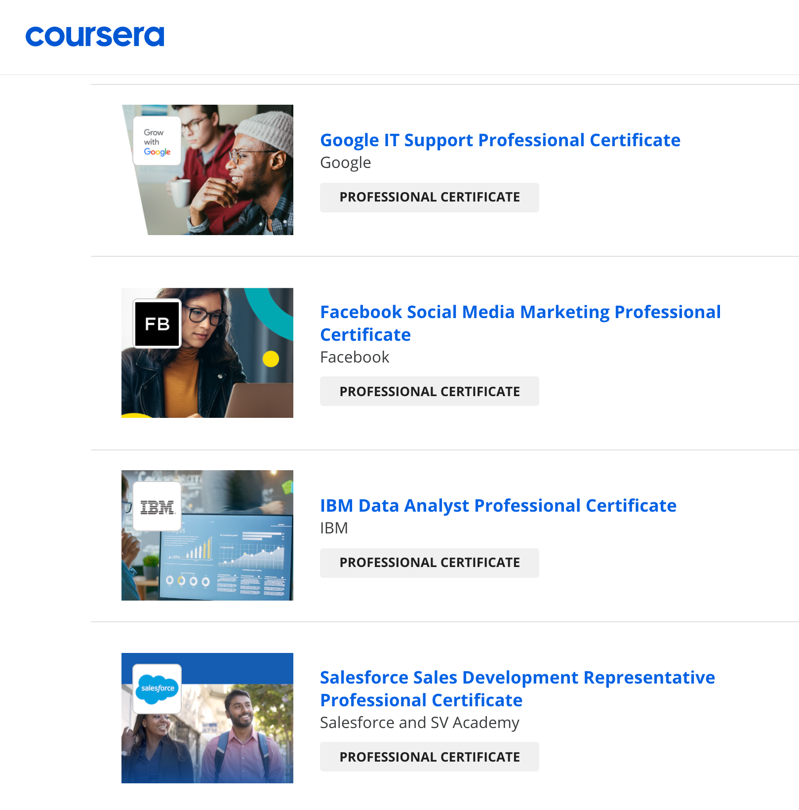 Requisitos de cambio de carrera: Upskill con Coursera