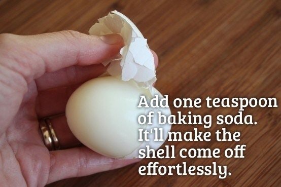 Cómo quitar una cáscara de huevo