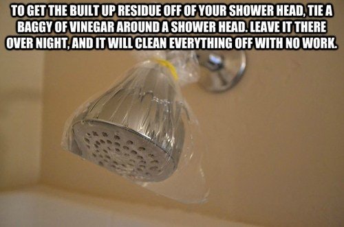 Cómo limpiar los cabezales de ducha