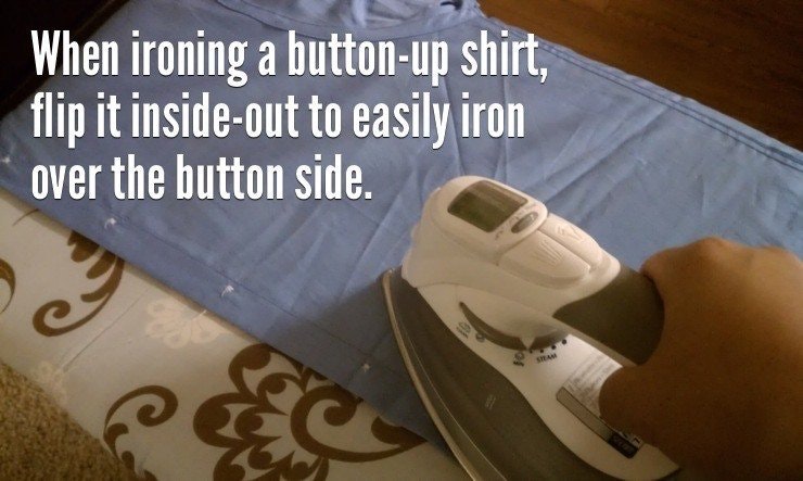 Cómo planchar una camisa