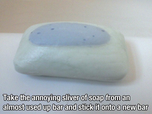 Cómo usar el extremo del jabón