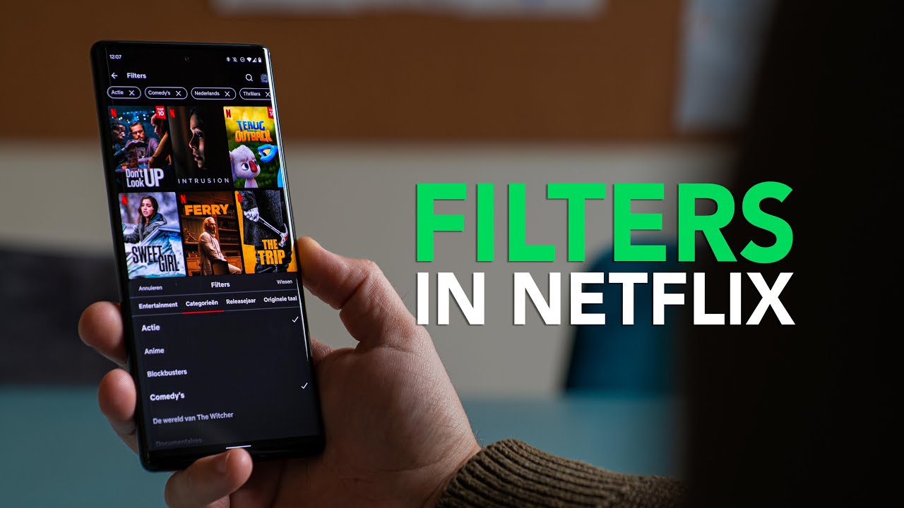 Consejo: así es como se usan los filtros en la aplicación de Netflix