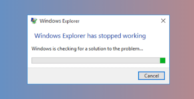 3 formas de superar el explorador de Windows ha dejado de funcionar (exitoso)