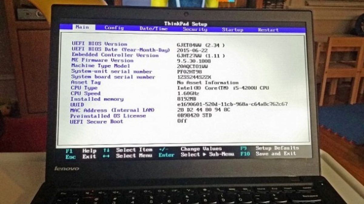 3 formas fáciles de verificar la versión del BIOS en una computadora portátil / computadora