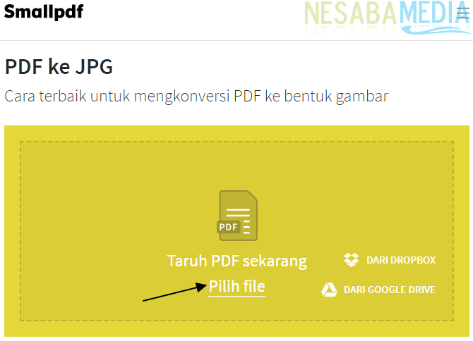 Cómo convertir PDF a JPG