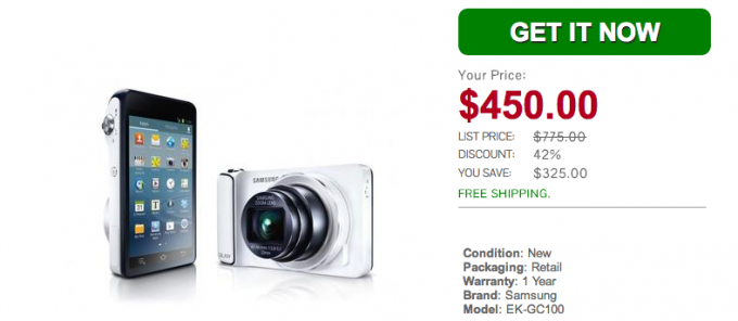 $ 50 de descuento en la cámara Samsung Galaxy de AT&T a través de Daily Steals