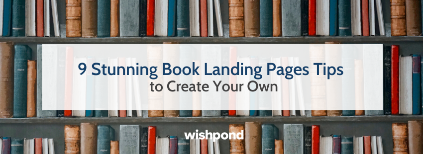 9 Stunning Book Landing Pages Tips to Create Your Own