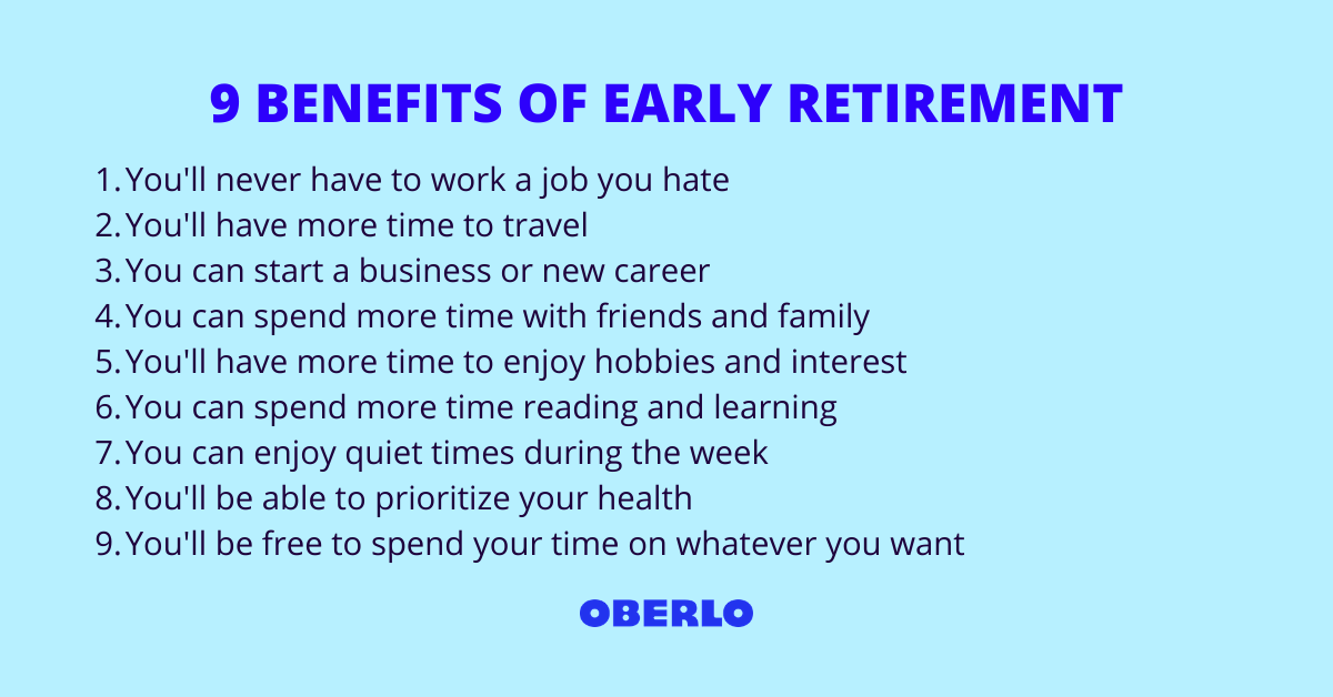 9 beneficios de la jubilación anticipada