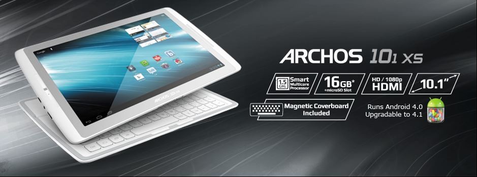 ARCHOS Tablet Android 101 XS de 8 mm de grosor con un precio de £ 300, ¡disponible ahora en Europa!