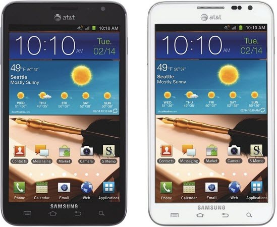 Actualice AT&T Galaxy Note a Jelly Bean con Slim Bean Custom ROM
