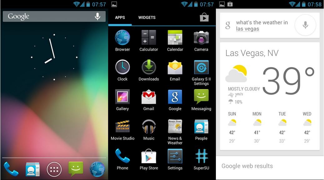 Actualice AT&T Galaxy S2 a Jelly Bean con SuperNexus ROM, basado en Android 4.1