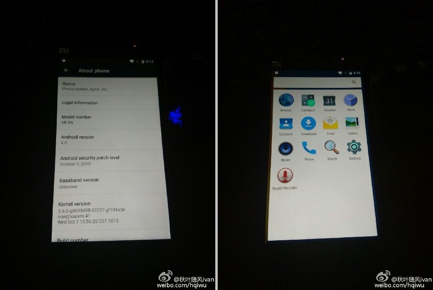 Actualización de Android 6.0 Marshmallow próximamente para Xiaomi Mi3 extraoficialmente, ¡mira las fotos!