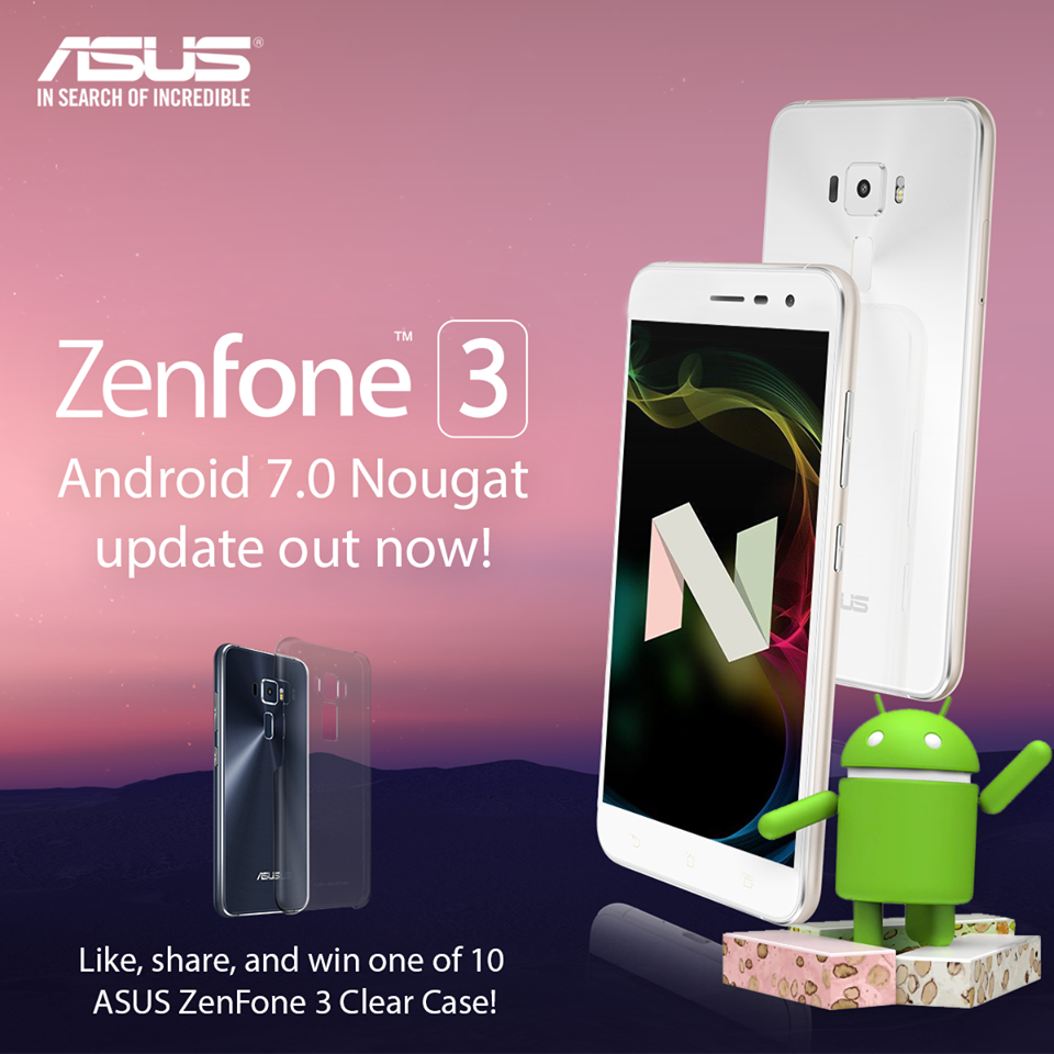Zenfone 3 Nougat