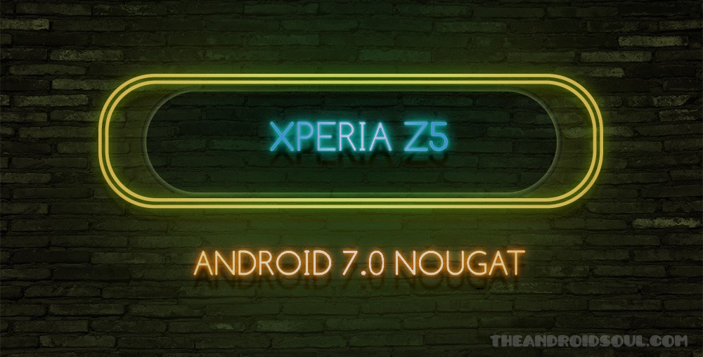 Actualización de Xperia Z5 Nougat: ¡el lanzamiento de enero parece listo!