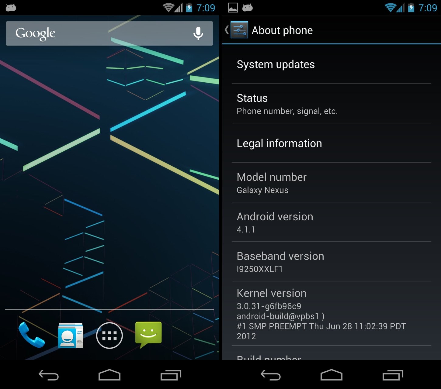 Actualización no oficial de Android 4.1.1 Jelly Bean para Galaxy Nexus i9250, la variante GSM internacional
