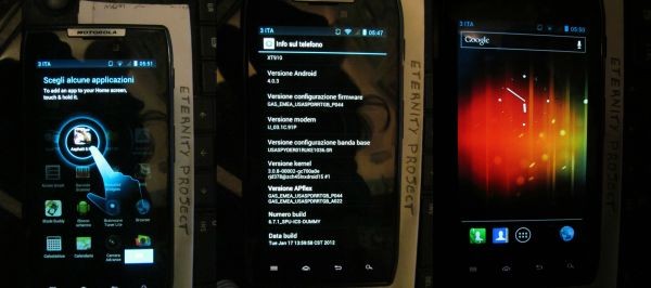 Actualizar Motorola Razr a Ice Cream Sandwich (Android 4.0) con firmware filtrado