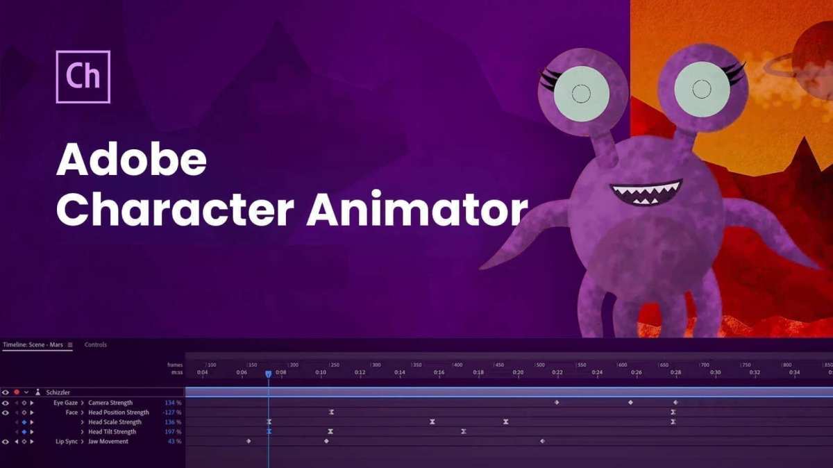 Adobe Character Animator: crea animaciones en tiempo real