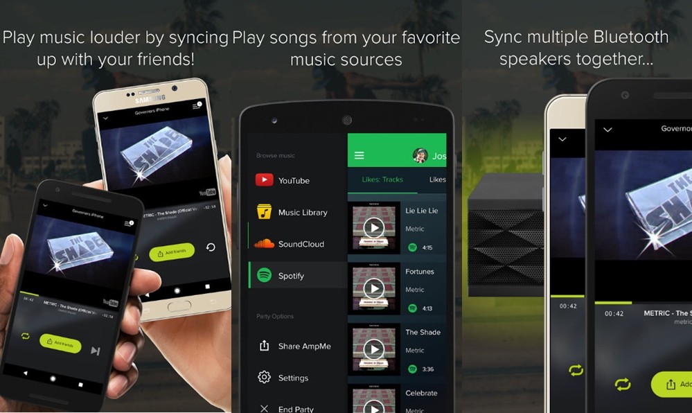 AmpMe, la aplicación Social Music Party ahora te permite buscar fiestas AmpMe